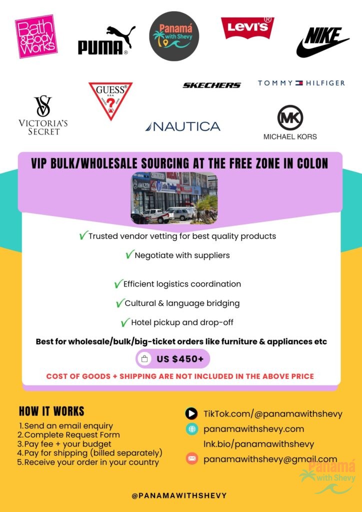 Wholesale Sourcing by @PanamaWithShevy