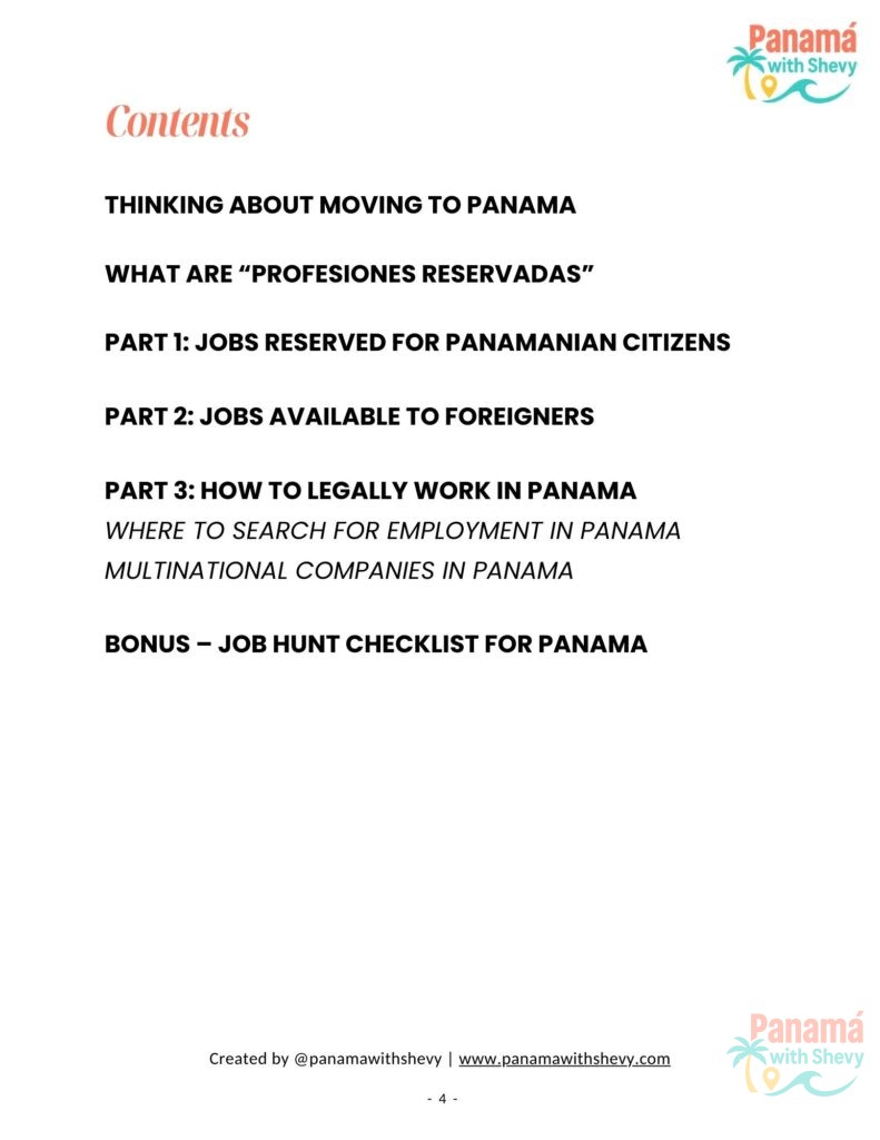 Get Hired in Panama - A Guide to Jobs for Foreigners eBook by PanamaWithShevy