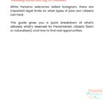 Get Hired in Panama - A Guide to Jobs for Foreigners eBook by PanamaWithShevy